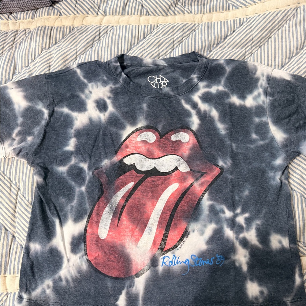 Chaser Kids Tie-Dye T-Shirt - Black, Red, and White